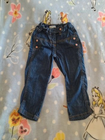 Jean oiseaux Verbaudet 24 mois