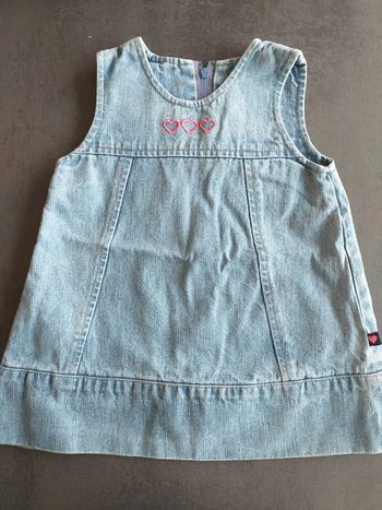 Robe jean clair ac coeur