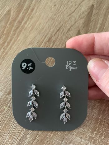 Boucles d’oreilles feuilles