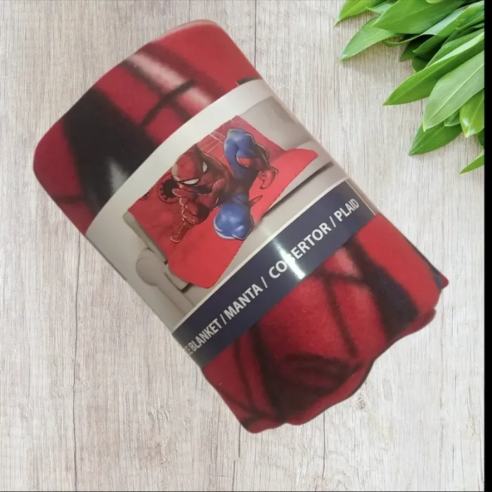 Couverture plaid spiderman marvel - photo numéro 3