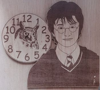 Horloge Harry Potter