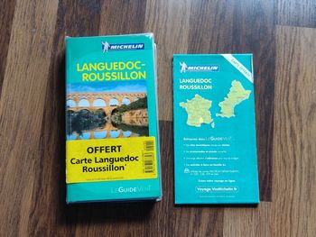 Guide Vert Michelin Languedoc Roussillon + carte