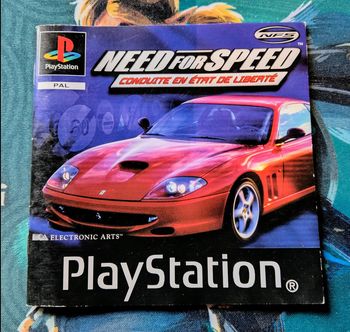 Notice jeu PS 1 need for speed
