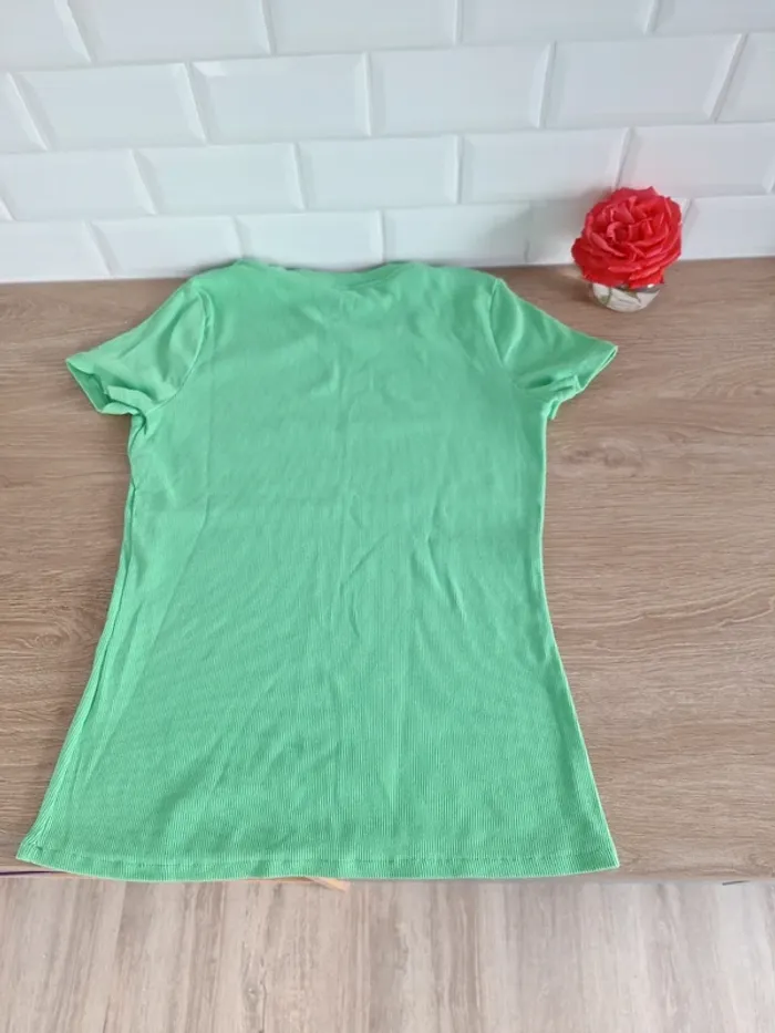 T-shirt vert Pimkie - photo numéro 3
