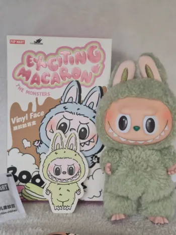 Labubu The Monsters – Exciting Macaron Series Green Grape