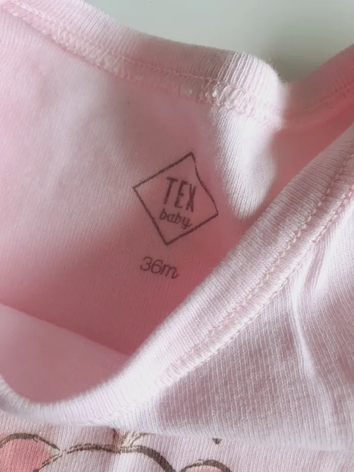 Lot de 2 maillots de corps Tex 36 mois - photo numéro 3