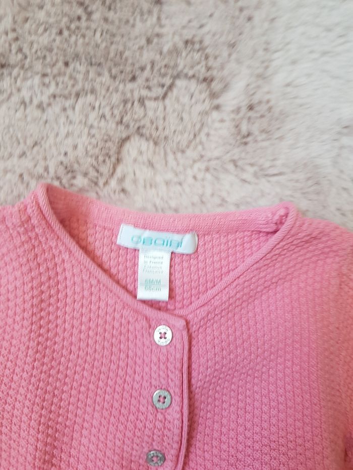 Gilet fille 6 mois - photo numéro 3
