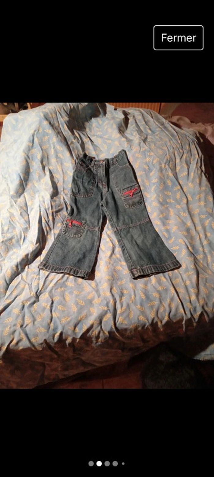 Lot de 1 robe et 3 pantalons  fille - photo numéro 2