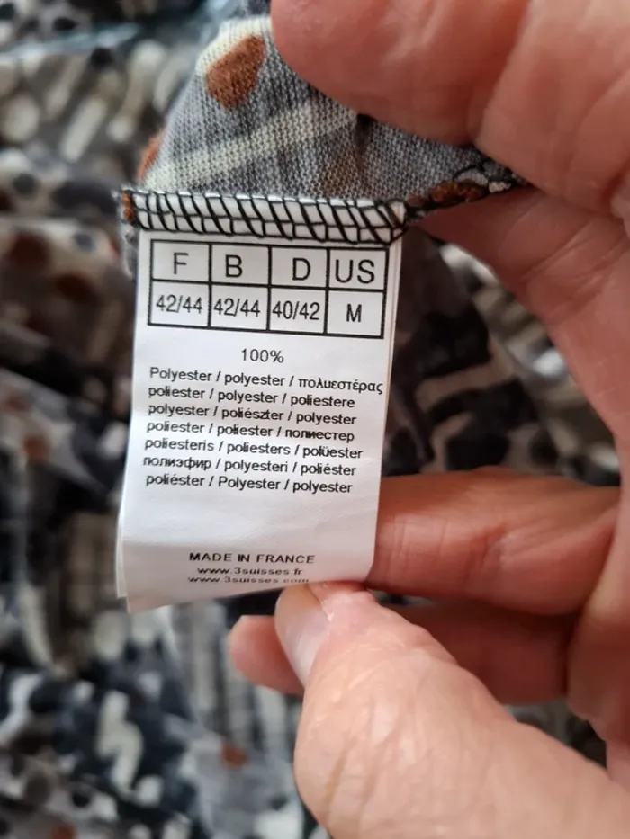 Blouse fluide imprimée T 42/44 - photo numéro 17