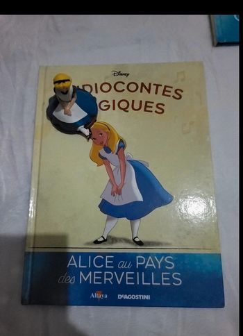 Audioconte 16 collection Magiques Disney Altaya audio conte compte magic livre & figurine