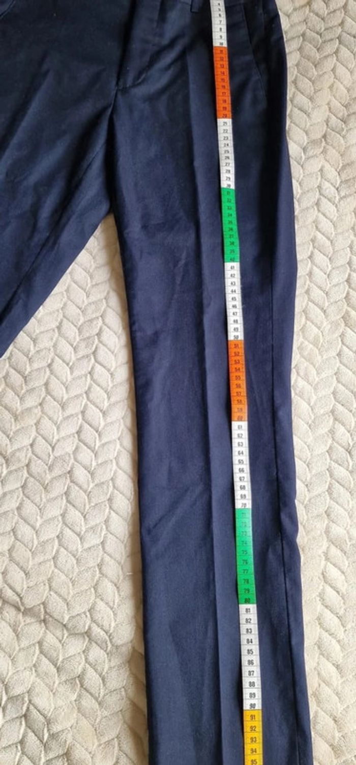 Pantalon costume Devred Extra slim fit bleu marine taille S - photo numéro 10