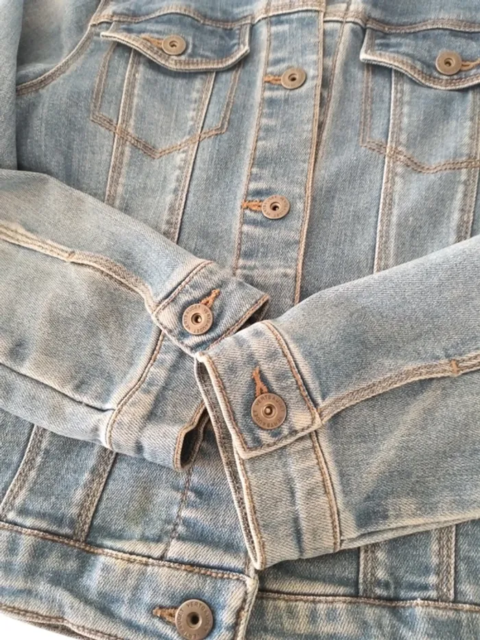 Veste en jean fille 9 ans - photo numéro 2