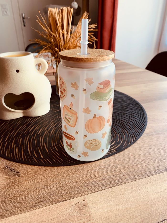 Mug d’automne couleur transparente 470ml - Sans marque - photo numéro 2