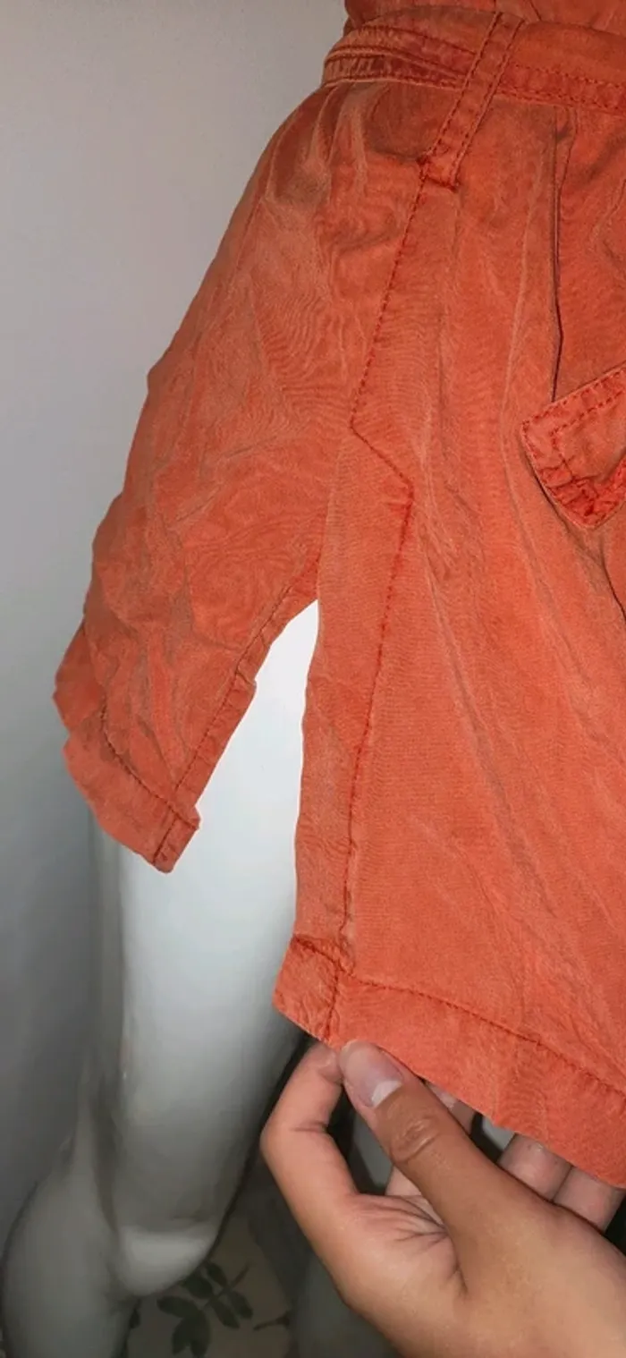 Petit haut orange vintage, taille 40 - photo numéro 8