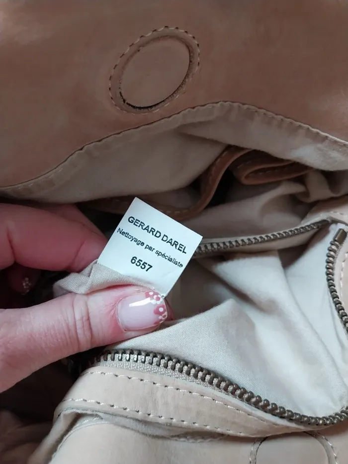 Sac beige "Moon" Gérald Darel - photo numéro 9
