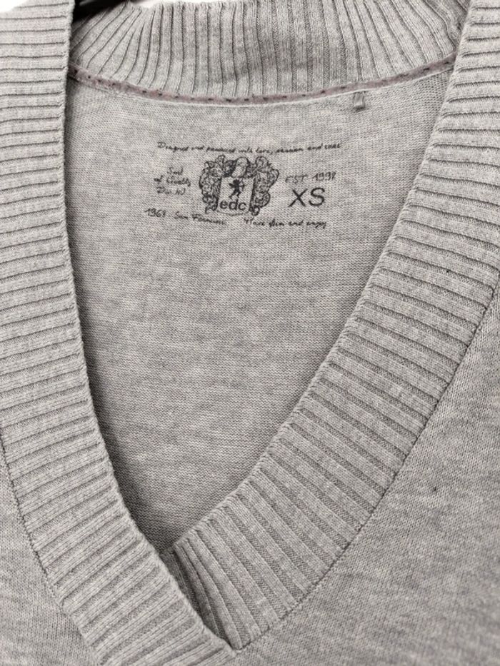 Pull été oversize XS gris - photo numéro 2