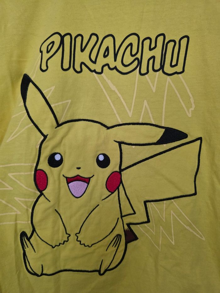 PYJAMA SHORT 2 PIÈCES TEE-SHIRT ET SHORT POKEMON TAILLE 8ANS - photo numéro 2