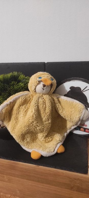 doudou bukowki ours déguisé costume canard jaune triangle déguisement Éponge