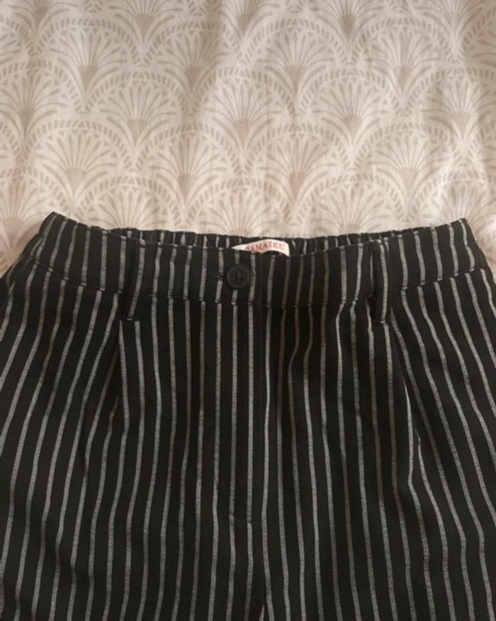 Pantalon de costume rayé - photo numéro 5