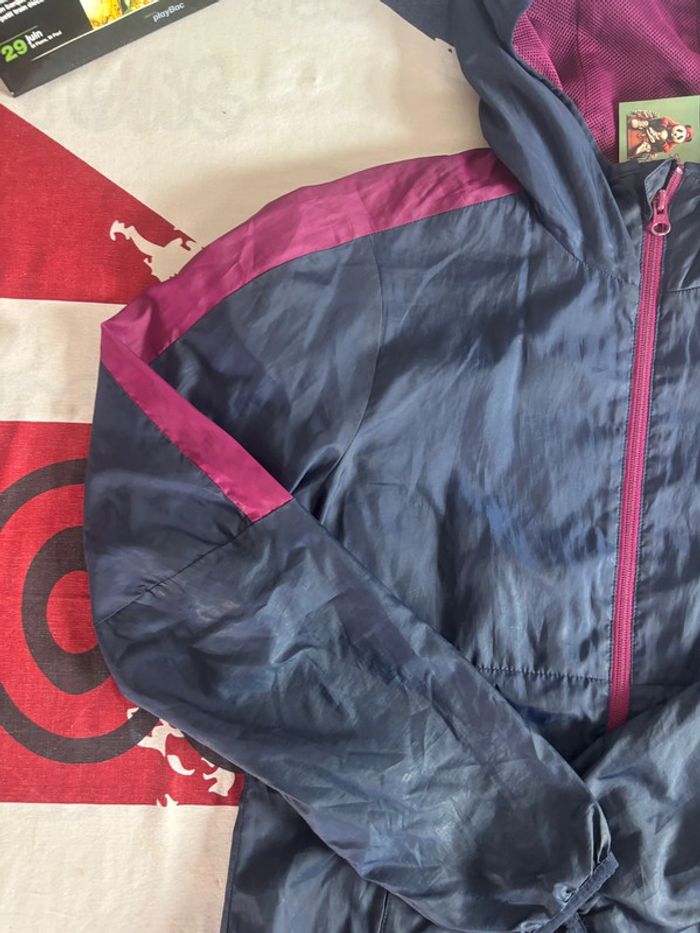 Veste Puma bleu marine violet taille S - photo numéro 3