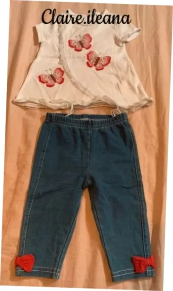 🛑 ensembles filles bébé 6 mois🛑