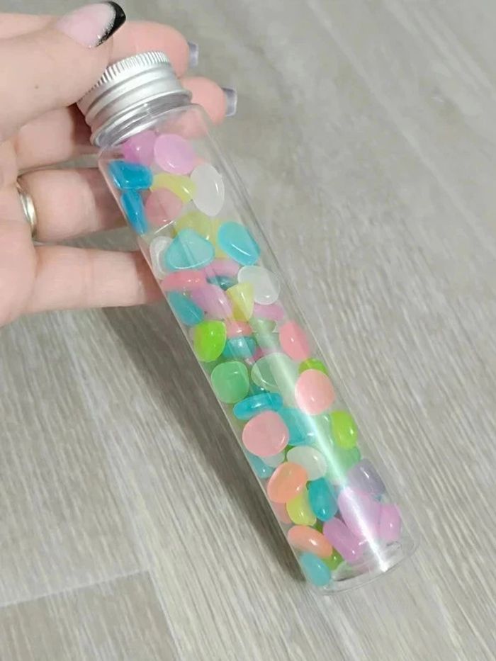 Tube sensoriel lumineux retour au calme galets - photo numéro 8