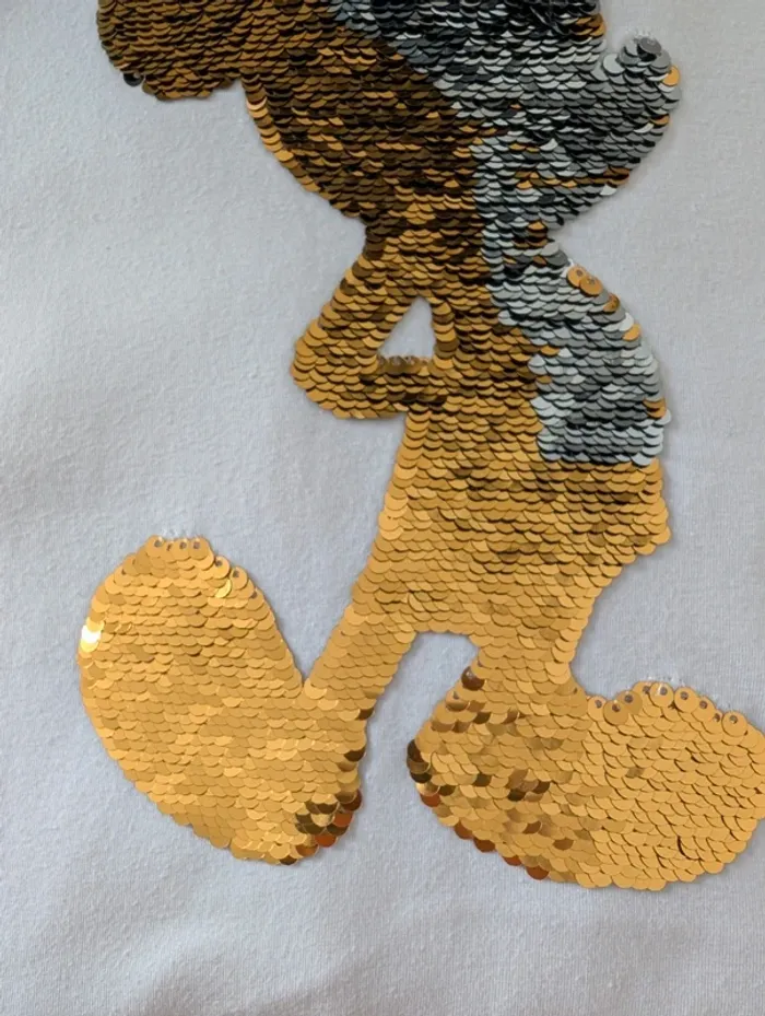Tee shirt à sequins - photo numéro 7