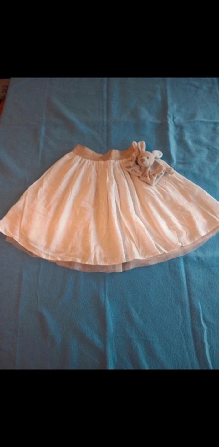 Jupe beige