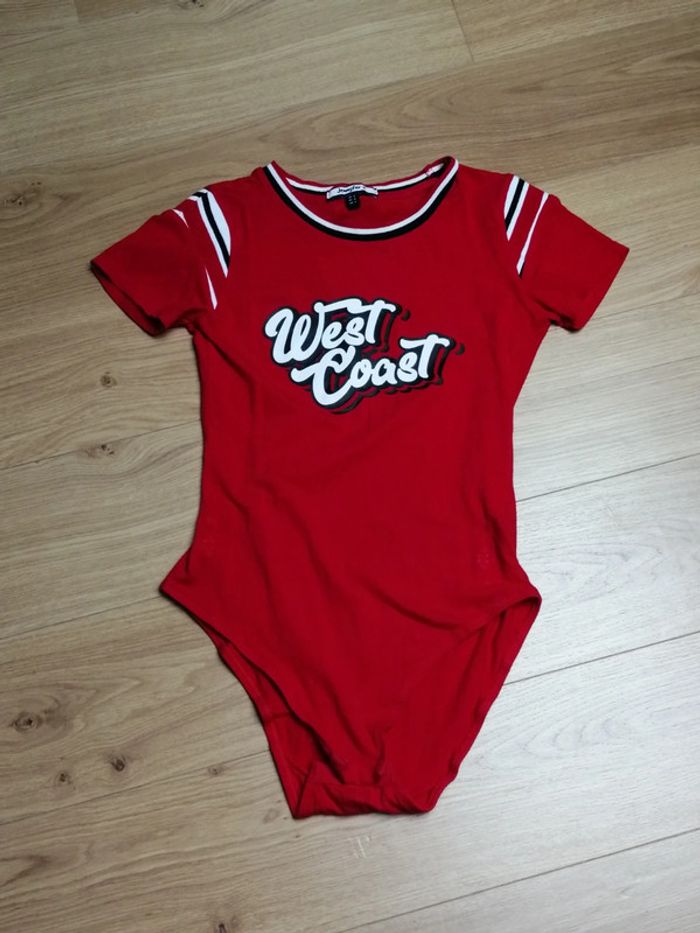 Body rouge Taille S