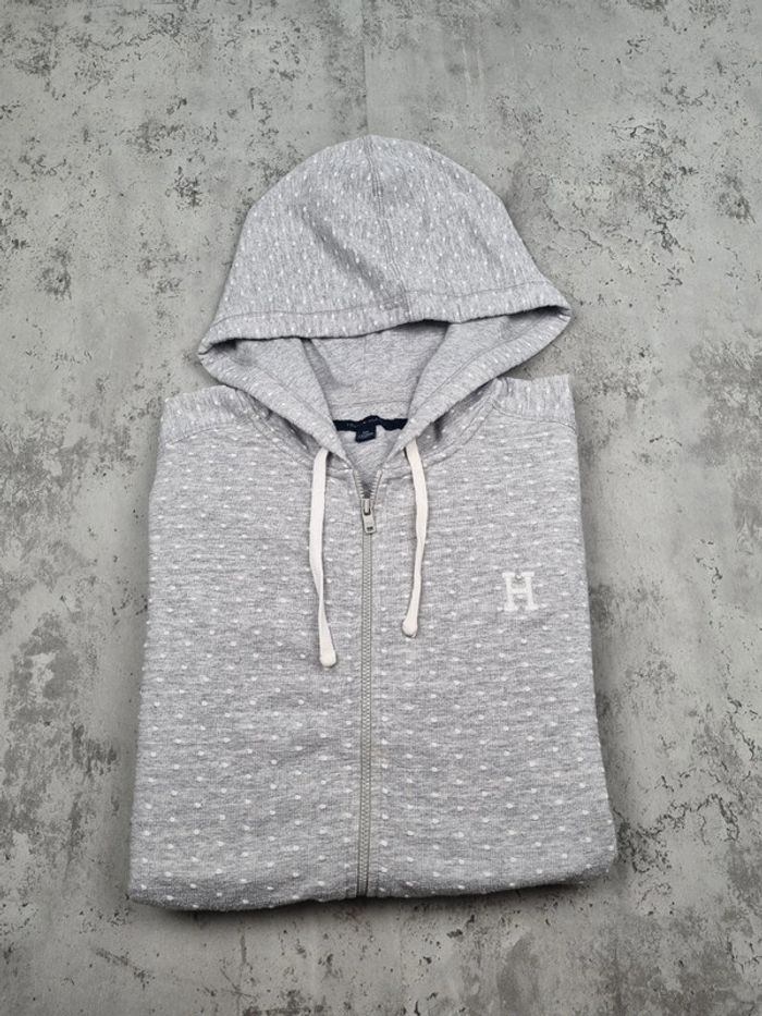 Gilet zippé à capuche Tommy Hilfiger gris XXL Femmes - photo numéro 2