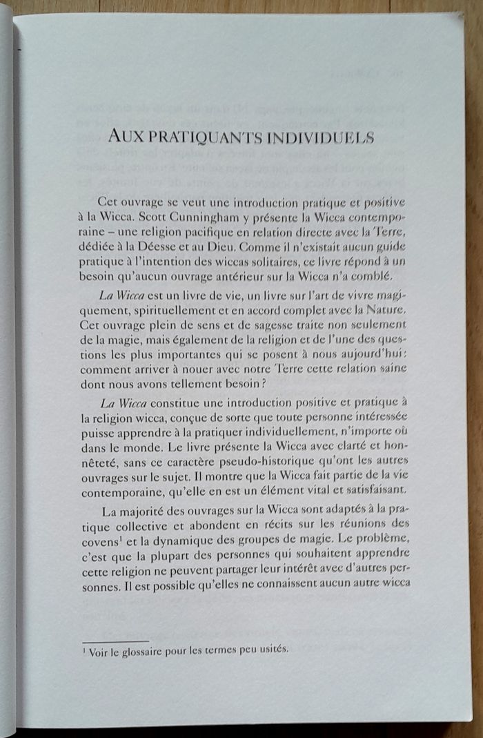 Scott Cunningham - La Wicca Magie blanche et art de vivre (religion et spiritualité) - photo numéro 6