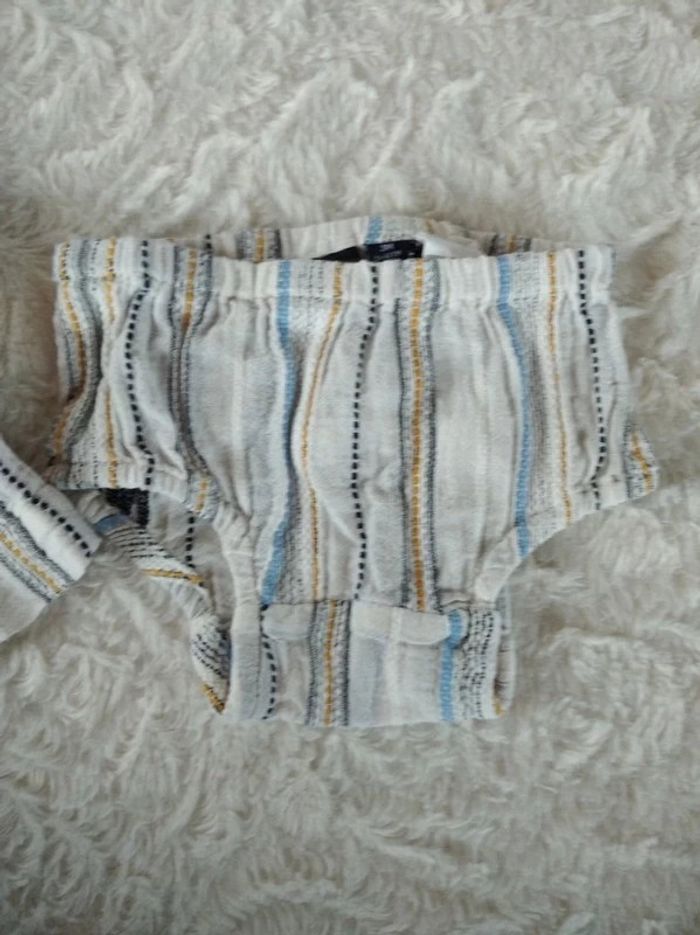 Ensemble (robe+boomer) Fille 3 mois Kiabi 100% coton - photo numéro 12