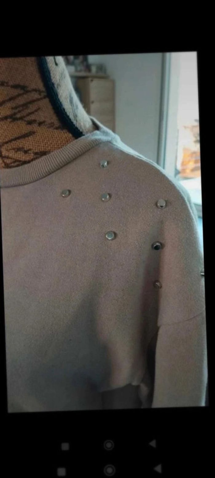 Sweat  taupe  taille 32  primark - photo numéro 3