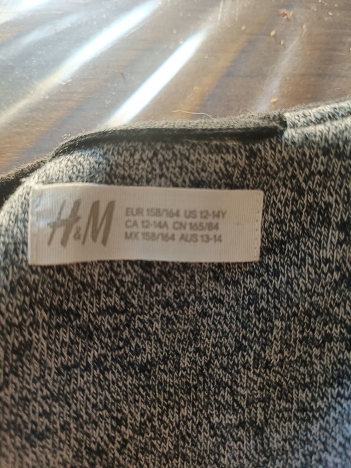 Veste grise h&m 158/164 - photo numéro 4
