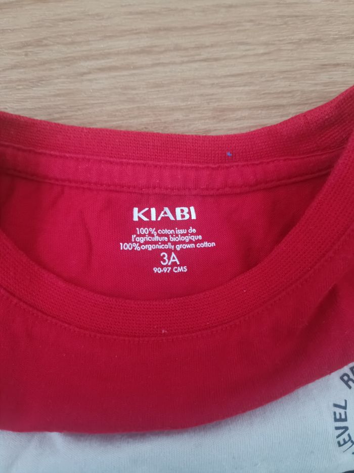 Tee-shirt manches longues Kiabi 3 ans 90-97cm - photo numéro 2