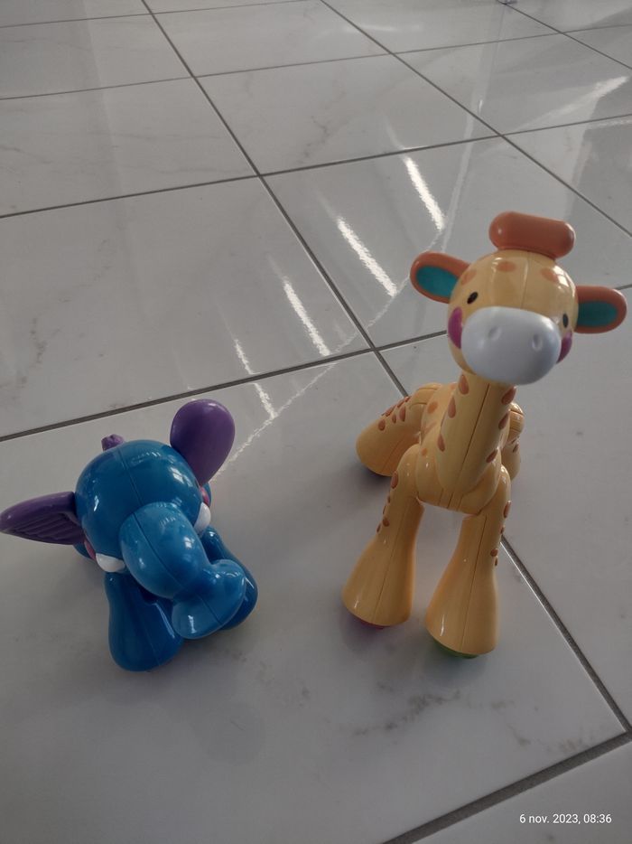 Lot animaux articulés à cliquetis - photo numéro 2