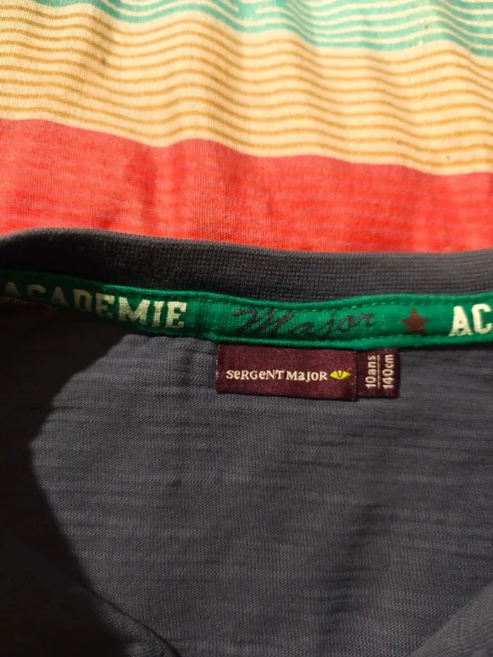 Tee shirt Sergent Major 10 ans - photo numéro 4