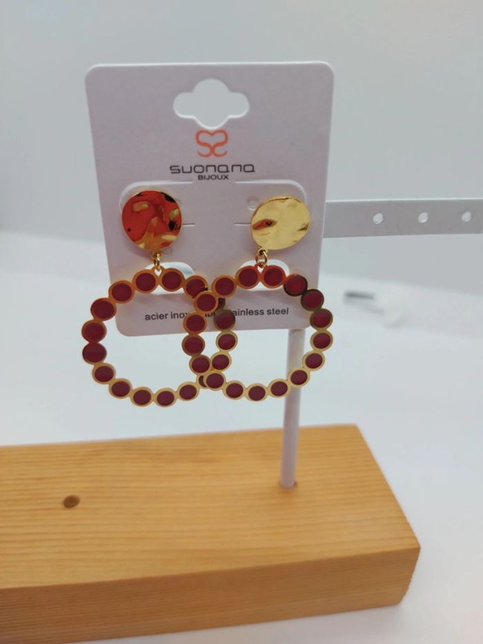 Boucles d'oreilles suomama