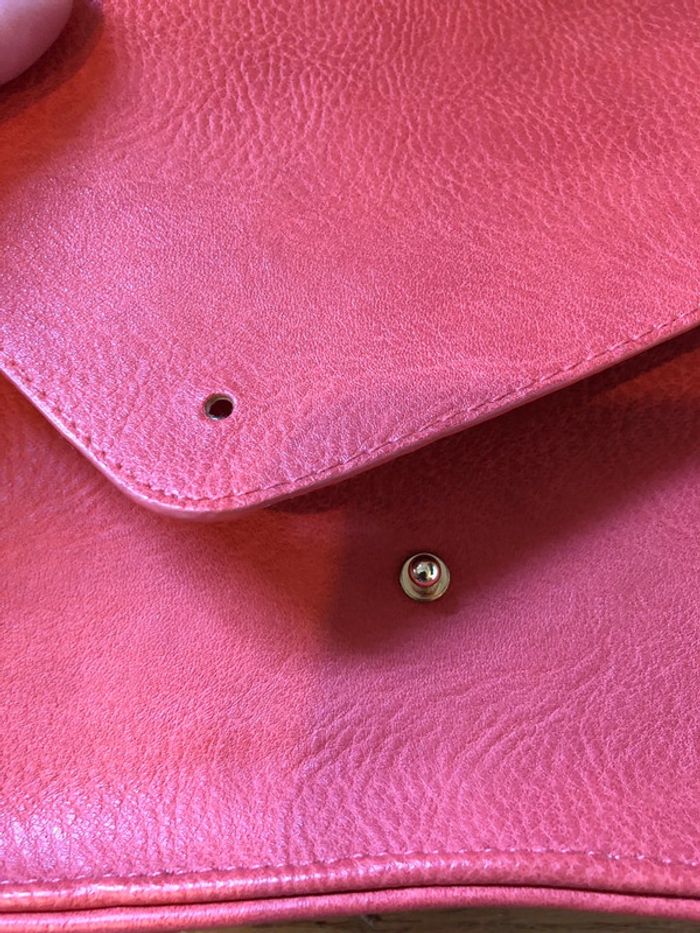 Sac bandoulière corail et tissu ananas - photo numéro 10