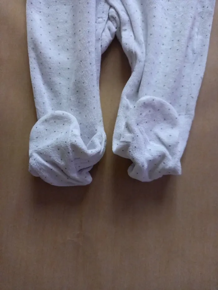 Pyjama / Grenouillère velours 12M - photo numéro 5