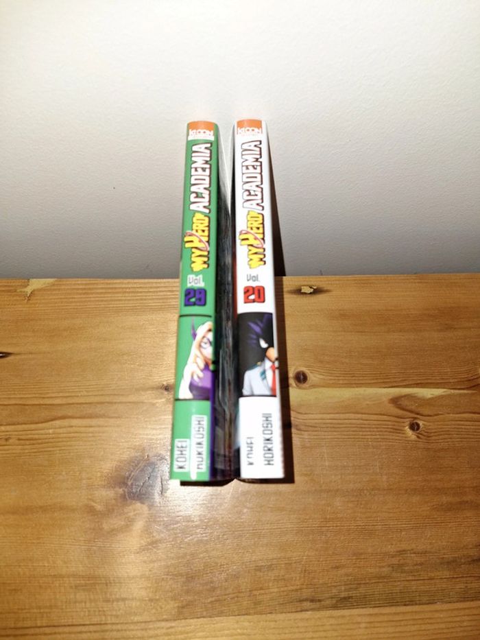Manga My hero academia 2 tomes 20 et 29 - photo numéro 3