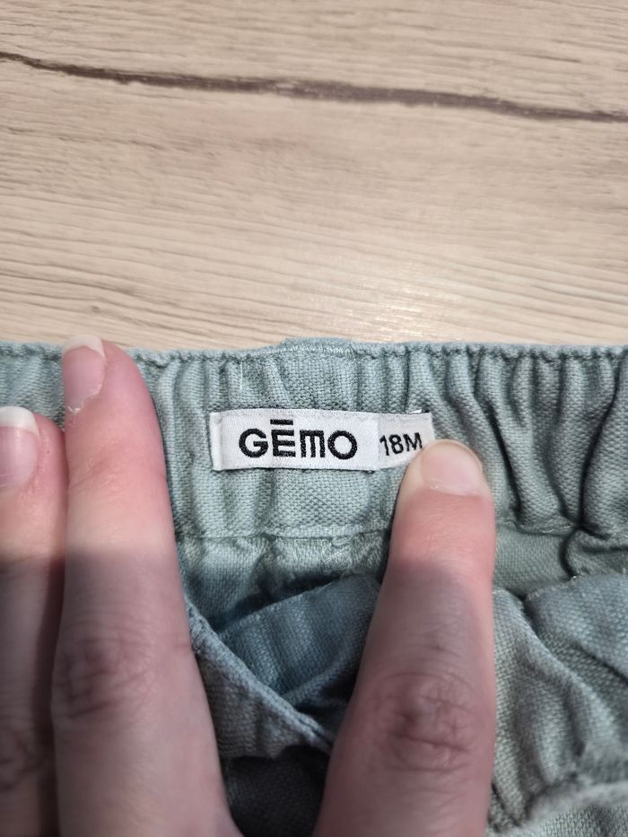 Short vert d'eau, Gémo, 18 mois - photo numéro 3