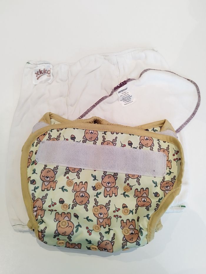 Couche lavable Bum Diapers et 2 inserts - photo numéro 2