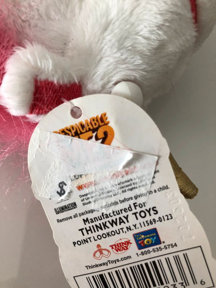 Peluche licorne - Moi moche et méchant - Neuve - photo numéro 4