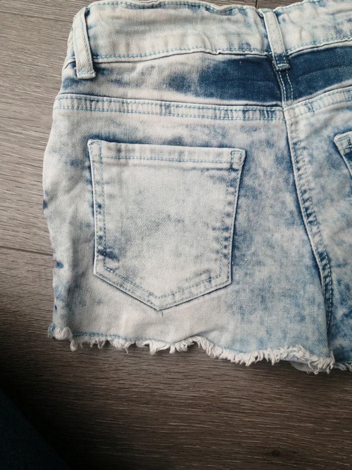Short en jean effet usé 12A - photo numéro 10