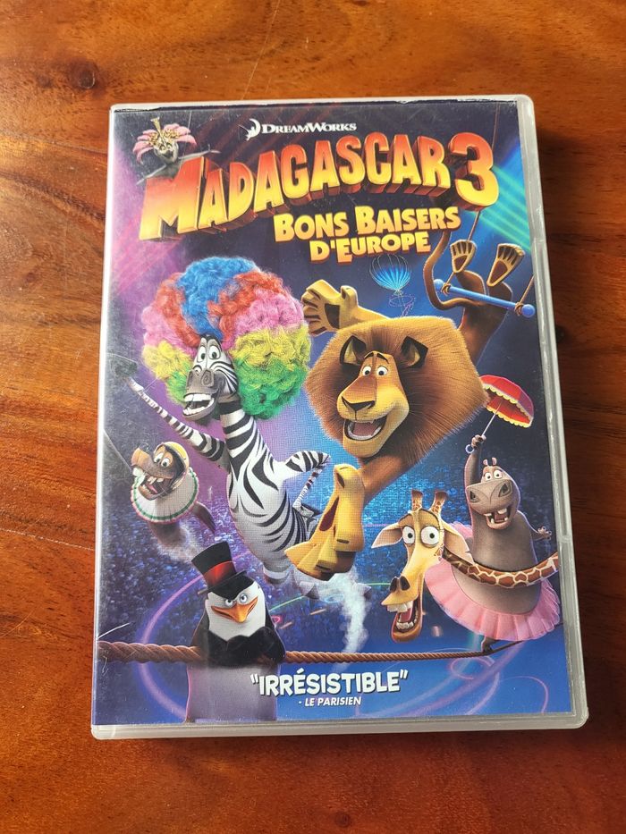 Dvd Madagascar 3