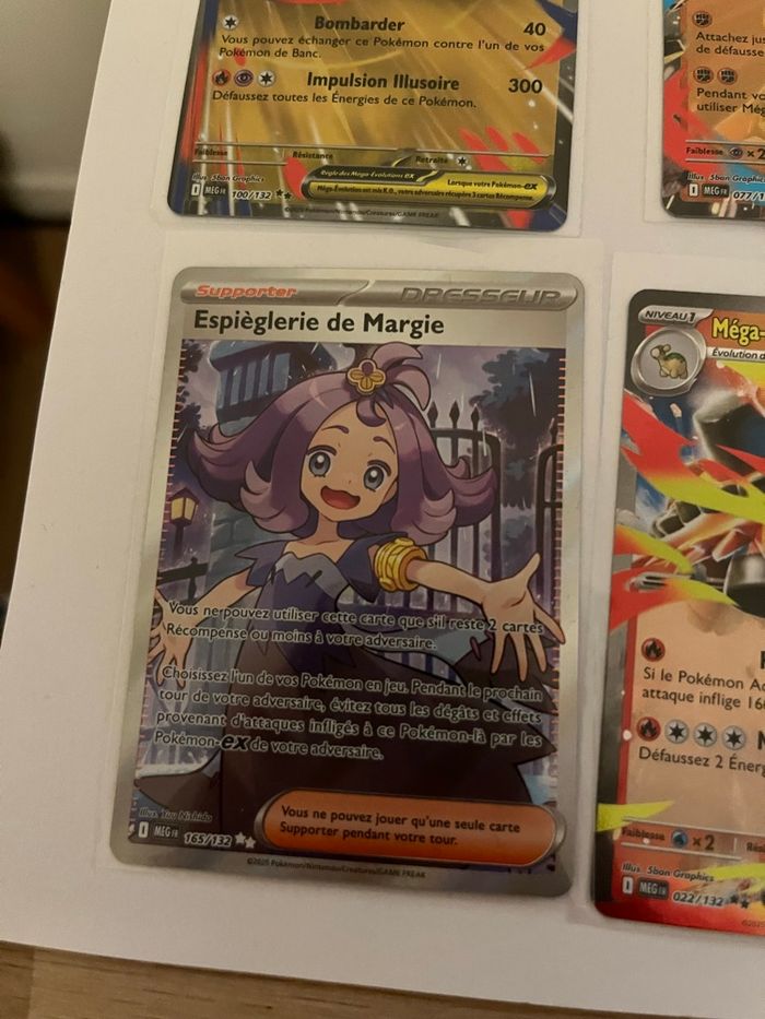 Lot de carte Pokémon méga évolution - photo numéro 5