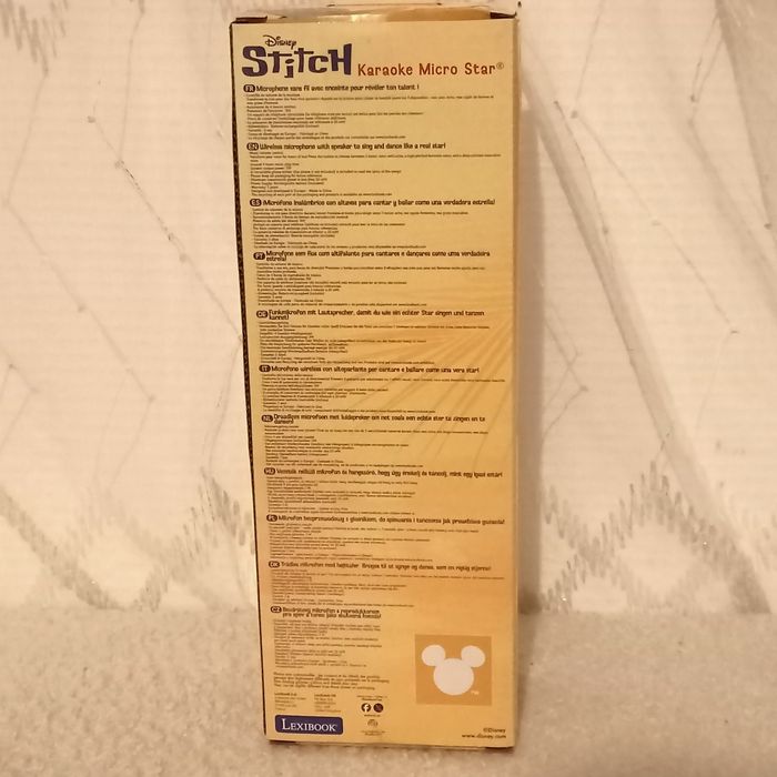 Stitch karaoké Micro star Disney Lexibook - photo numéro 3