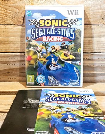 Nintendo Wii # Sonic all Stars racing #