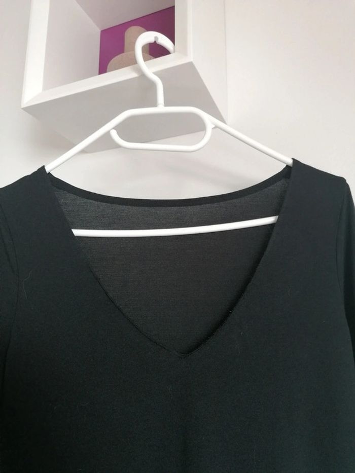 Haut fluide col V Zara taille M - photo numéro 4